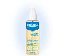 Mustela 110ml massage oil.