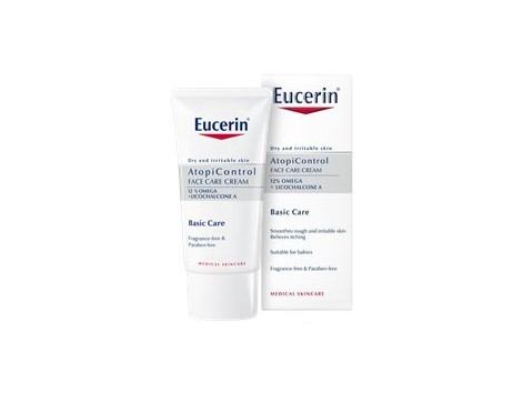 Eucerin AtopiControl Facial Cream 50ml dry irritated skin Eucerin AtopiControl Facial Cream 50ml dry irritated skin