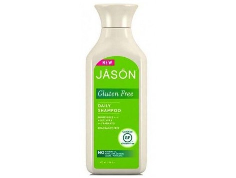 Jason Gluten Free Champú de uso diario sin gluten 473 ml.