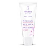 Creme fralda Weleda Bebê Derma White 50 ml Malva.