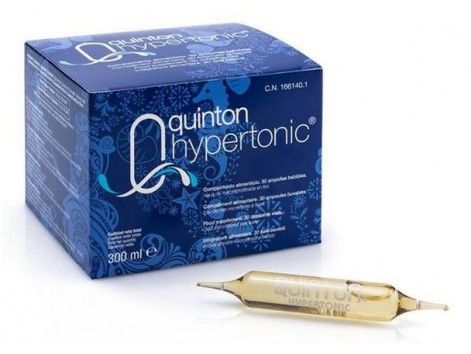 Quinton Hipertonico - Hypertonic 30 ampollas