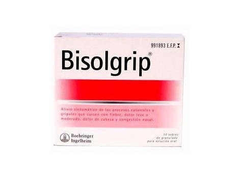 Bisolgrip granulado solucion oral 10 sobres