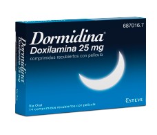Dormidina doxilamina 25 mg comprimidos