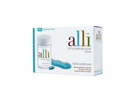 Alli 60 mg 84 cápsulas duras medicamento