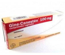 Gine Canesten (100 mg) 6 comprimidos vaginais