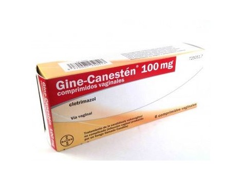Gine Canesten (100 mg) 6 comprimidos vaginais