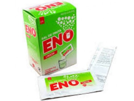 Eno Digestivo sal de Frutas sabor limão 10 envelopes.