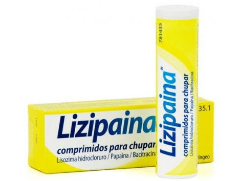 Lizipaina 20 Comprimidos para chupar