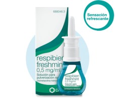 Respibien FRESHMINT 0,5 mg / ml 15 ml Nasenlösung.