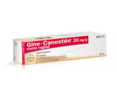 Gine Canestén 20 mg/g crema vaginal 20 gramos. 