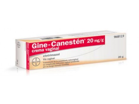 Gine Canesten 20 mg / g creme vaginal 20g.