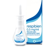 Respibien 0,5 mg / ml Nasenspray 15ml.