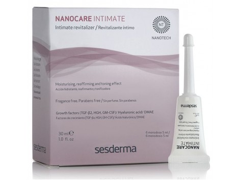Intimate NanoCare sesderma revitalizing intimate eight pods 5ml.