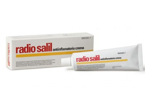 Radio salil antiinflamatorio en crema 60 gramos