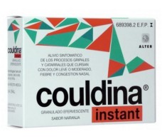 Instant Couldina aspirin effervescent granulate 20 envelopes