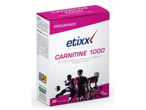 Endurance Etixx 1000 Carnitine 30 tablets Endurance Etixx 1000 Carnitine 30 tablets