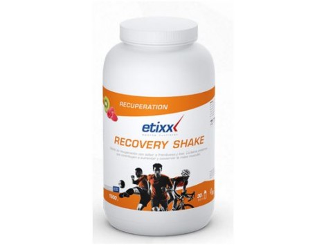 Etixx Recovery Shake frambuesa y kiwi 1500 gramos. 