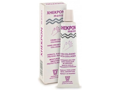 Xhekpon colágeno creme para as mãos 40ml.