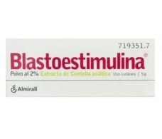 Blastoestimulina 2% Polvo cutáneo 5 gramos en frasco 