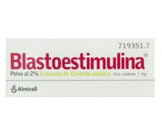 Blastoestimulina 2% powder 5 grams jar skin