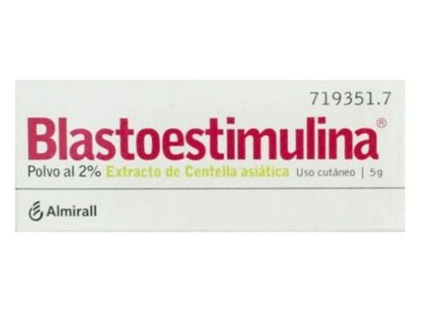 Blastoestimulina 2% powder 5 grams jar skin