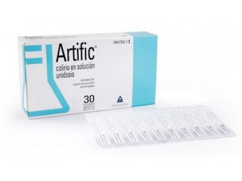 Artific 3.20 mg / ml eye drops solution 30 unidosis