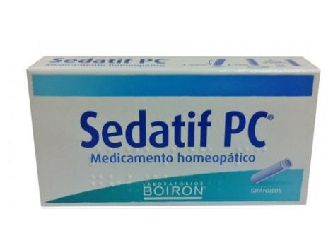 Pc sedatives two tubes into granules. Homeopathy Boiron