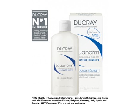 Ducray Squanorm Champú anticaspa - Caspa seca 200 ml