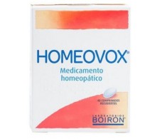 Homeovox 40 comprimidos. Boiron Homeopatía