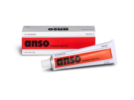 Anso rectal ointment 50 grams. Lacer