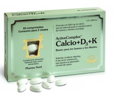 Activecomplex Calcio + D3 + K 60 comprimidos. Pharma Nord