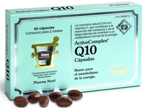 Activecomplex Q10 Quinones 30mg. 60 capsules. Pharma Nord