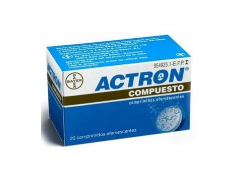 Actron Compuesto 20 comprimidos efervescente