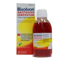 Bisolvon Antitusivo Compositum 3 mg / ml + 1.5 mg / ml oral solution 200ml.