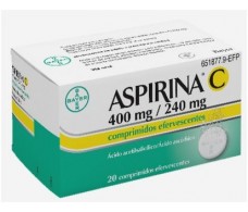Aspirina C 400 mg / 240 mg 20 comprimidos efervescentes