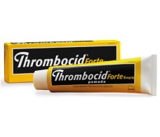 Thrombocid Forte 5mg pomada 60 gramos tubo. 