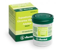 Glycerin Suppositories Adult Vilardell 18 units