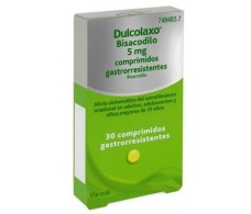 Dulcolaxo Bisacodilo 5 mg 30 comprimidos gastrorresistentes