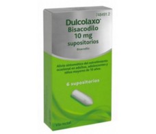 Dulcolaxo bisacodil 10 mg 6 Supositórios