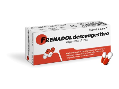 decongestant Frenadol 16 hard capsules