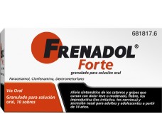 Frenadol Forte 10 Beutel von Granulat für die Lösung zum Einnehmen