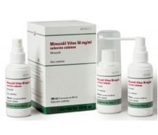 Minoxidil Viñas 50 mg/ml solución cutánea 3X60ml. 180ml 