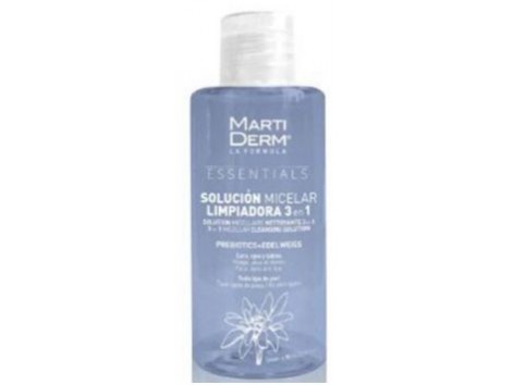 MartiDerm micelares Solução Essentials 3 em 1 Cleanser 75ml.