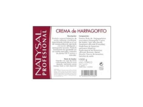 Natysal Crema Harpagofito Profesional 1kg