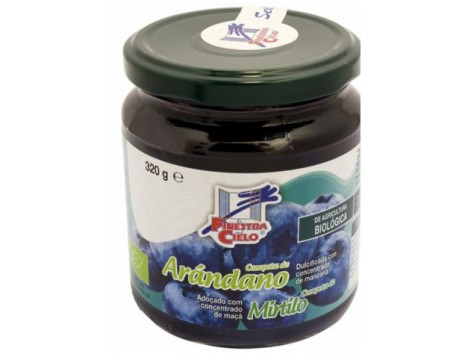 Bio blueberry jam without sugar 320 gr La Finestra