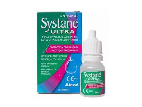 Ultra olho Systane lubrificante gotas 10 ml.