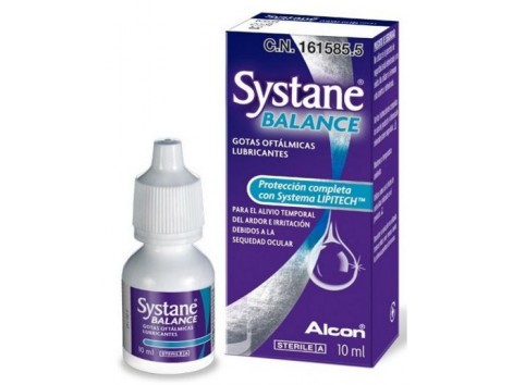 Systane Gleichgewicht Schmiermittel Augentropfen 10ml.