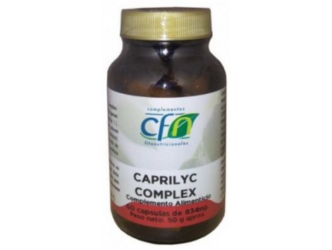 CFN Caprilyc Complex 60 cápsulas antes Candi Control