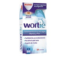 Wortie anti warts treatment. 18 applications 