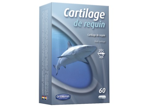 Orthonat Cartilage of Requin or shark cartilage. 60 capsules